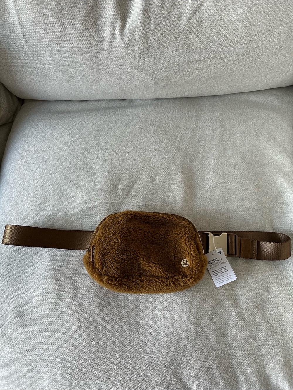 Lululemon Brown Fleece Everywhere Belt Bag